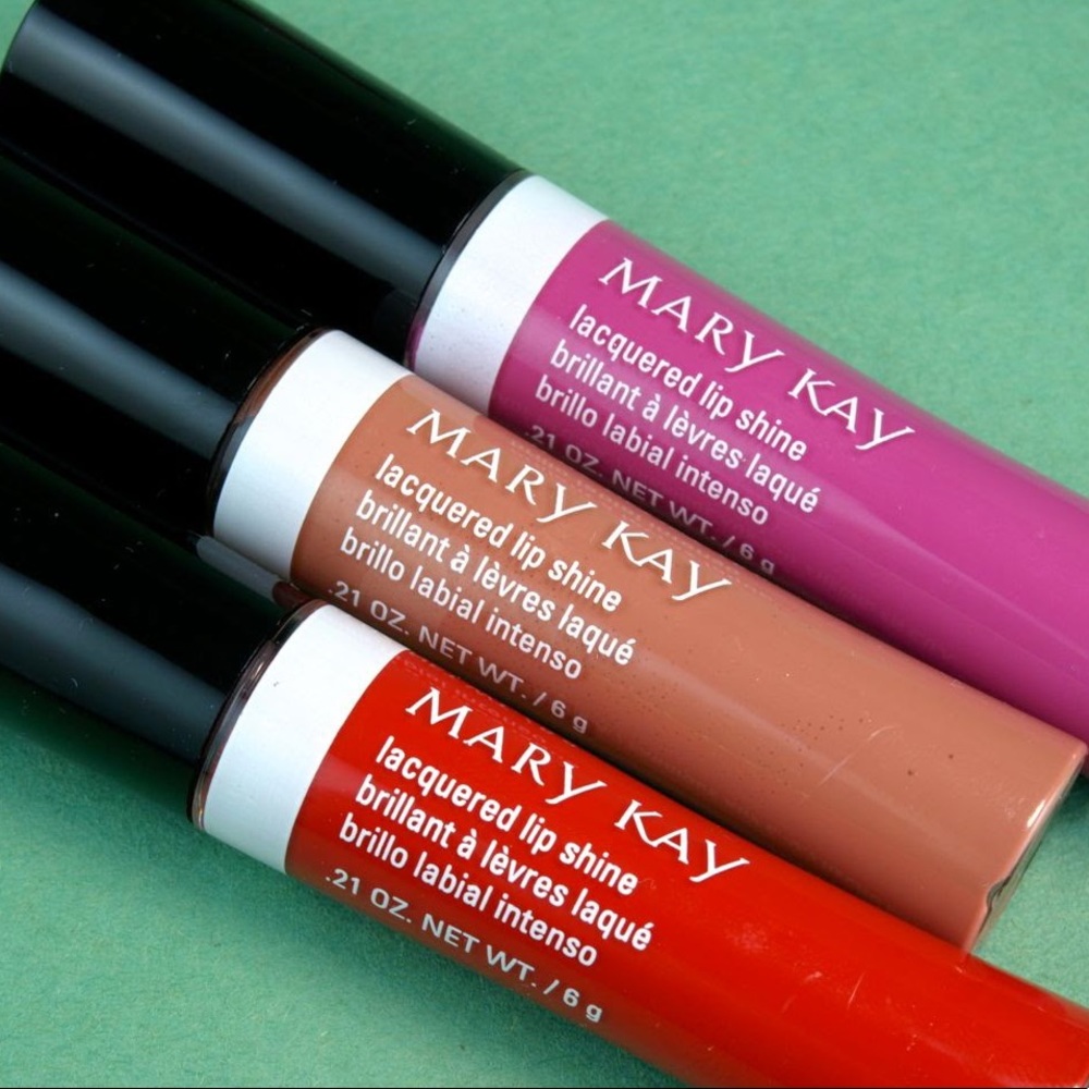 💕 3 piece RARE! Mary Kay Limited-Edition Lacquered Lip Shine